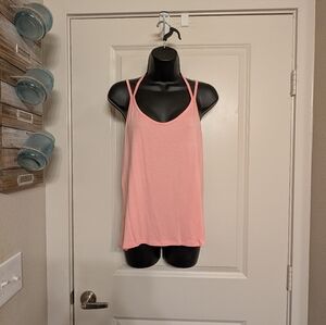 Pink Strappy Boutique Tank